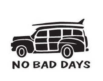 NO BAD DAYS® Woody Decal Sticker