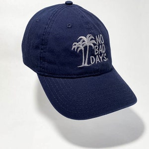 NO BAD DAYS® Navy Blue Baseball Cap Dad Hat
