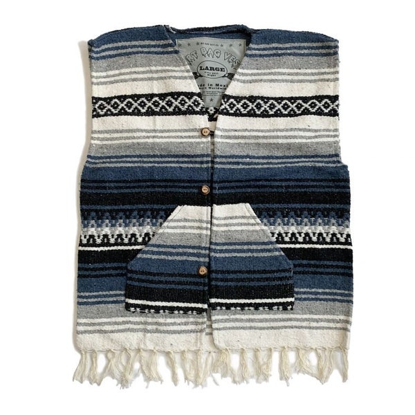 No Bad Days Baja Vest - Oceaan Zwart Grijs