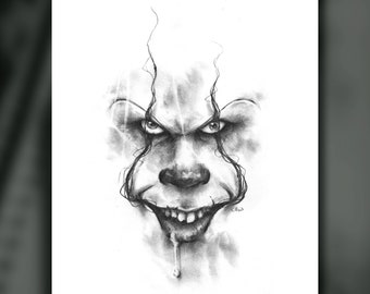 The Dancing Clown - Print