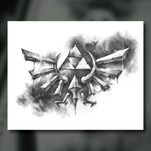 The Hylian Crest - Print
