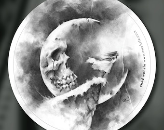 The Stillness of the Fall - Sticker