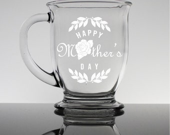 Mother's Day Mug - 16oz Coffee Mug - Personalized Coffee Mug, Custom, Engraved Office Gift, Mothers Day, Friendship