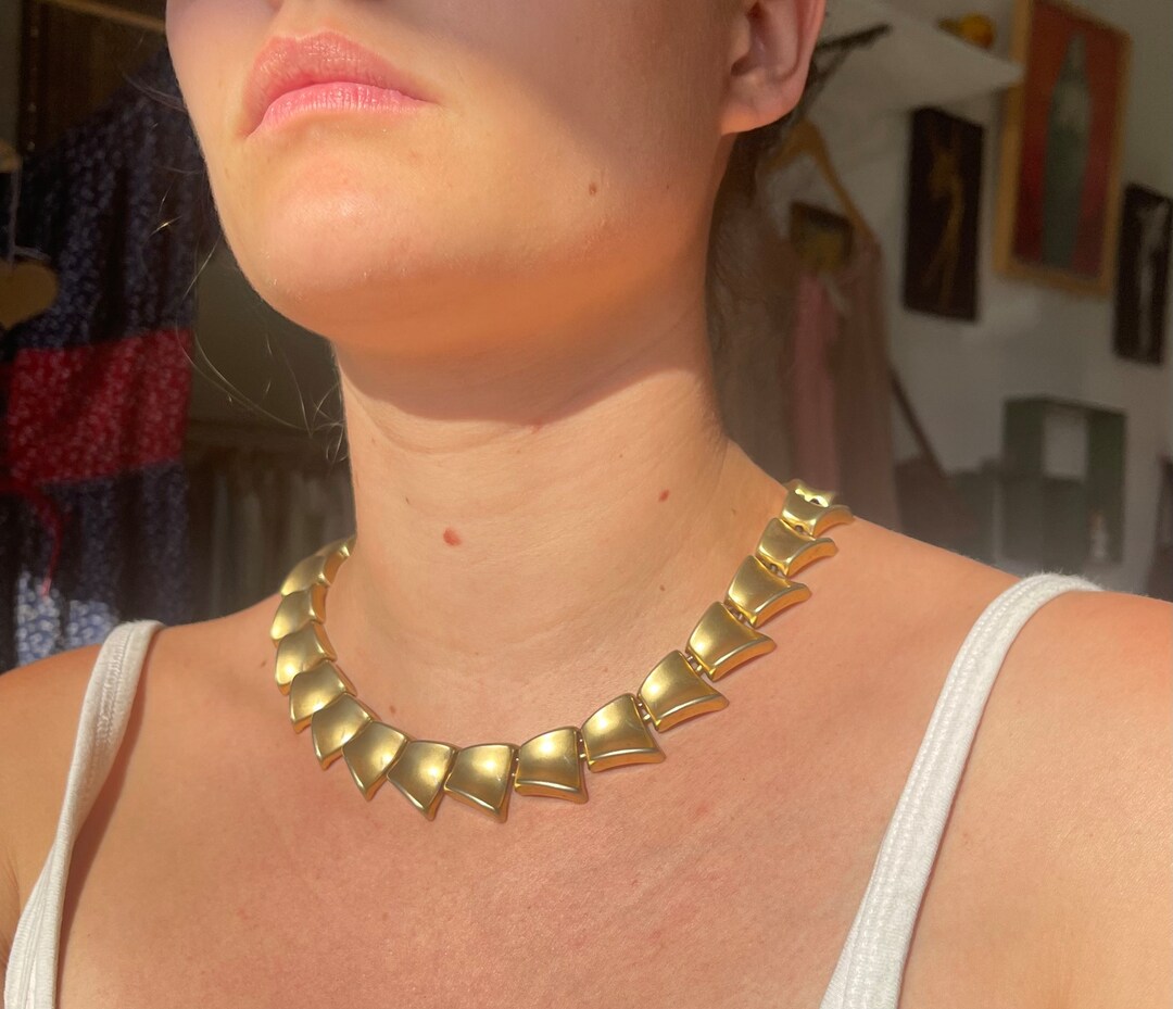 Mid Century Brass Choker