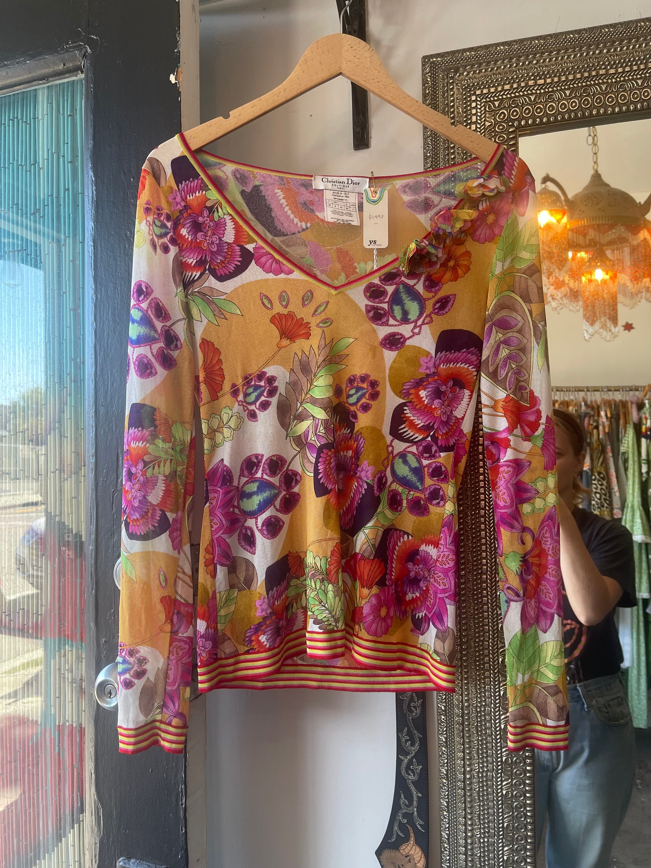 2000s Christian Dior Top From SS 2005 Collection by John