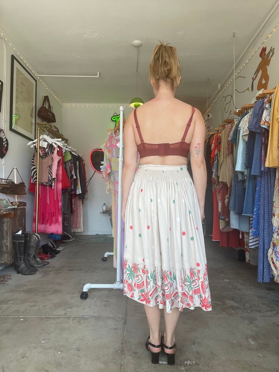 1940s Waterfall Skirt - Pacific