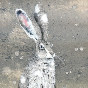 Grußkarte, "Silver" von Maggie Vandewalle, 12cm x 18cm Blankokarte mit Briefumschlag."