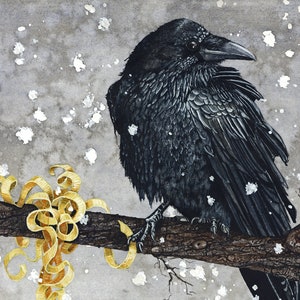 Tarjeta de felicitación, "Tantalizing" de Maggie Vandewalle, tarjeta en blanco de 5" x 7" con sobre