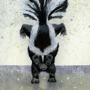 Biglietto d'auguri FUORI PRODUZIONE, "Aromatics" di Maggie Vandewalle, 5" x 7" biglietto vuoto con busta