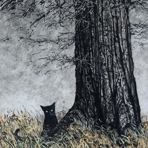 Carte de voeux « Wild Thing » par Maggie Vandewalle, carte vierge de 5 x 7 pouces, enveloppe