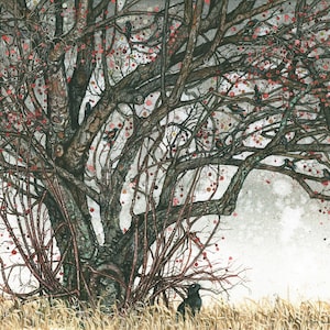 "Aquarelldruck ""Chirrup"" von Maggie Vandewalle"