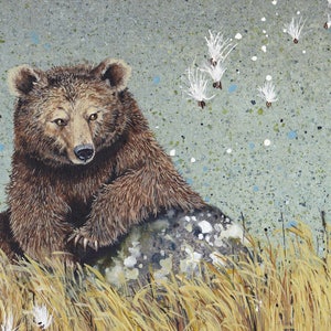 Grußkarte, "Helluva Day" von Maggie Vandewalle, 13" x 18" Blankokarte, Umschlag."