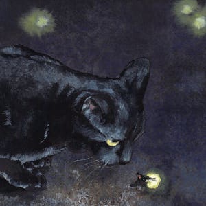 Tarjeta de felicitación, "kindred" de Maggie Vandewalle, tarjeta en blanco de 5" x 7", sobre