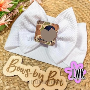 C Brand Logo Patches, Bow Centers, Multiple Colors