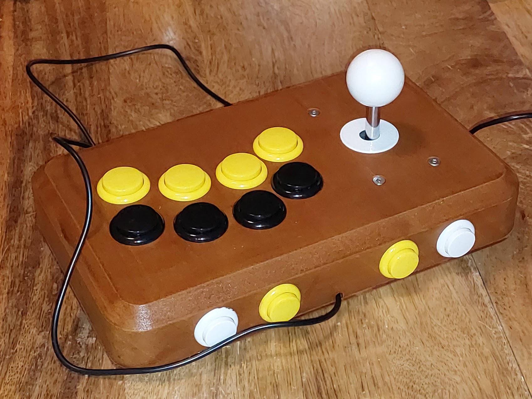 SANWA 12-button Arcade Stick With Pico Fighting Board - Etsy
