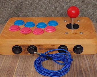 SANWA 12-Button Arcade Stick with Pico Fighting Board