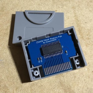 Actualización de memoria del paquete del controlador N64