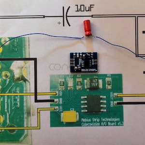 ColecoVision AV Mod PCB