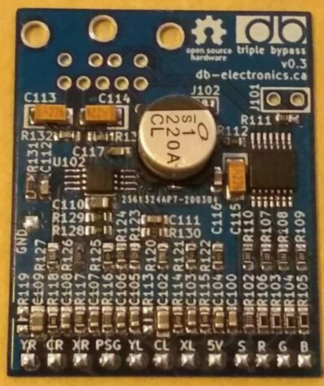 SEGA Genesis Triple Bypass Mod – Db Electronics RGB & Stereo