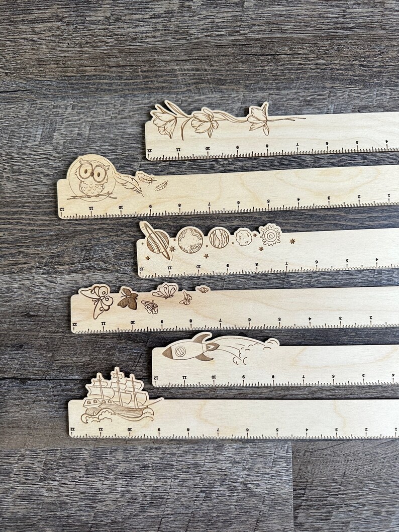 Personized Ruler for Kids, School Supplies, Ruler for Adult, Gift for ...