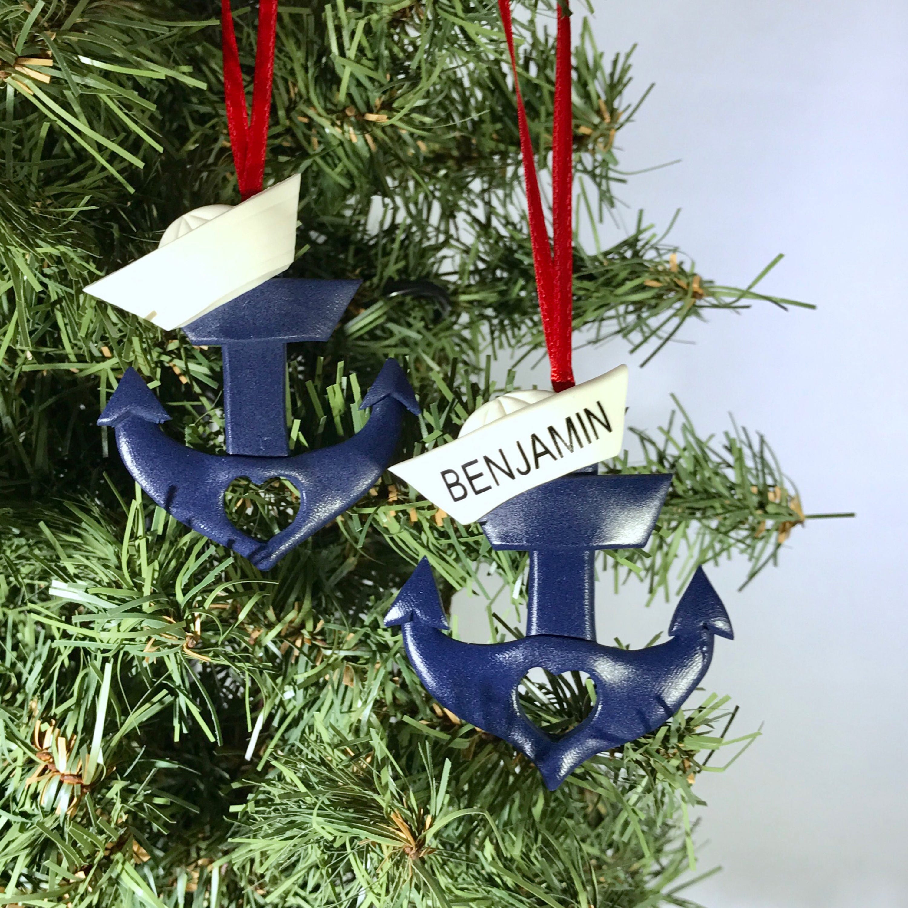 Anchor Ornament Etsy