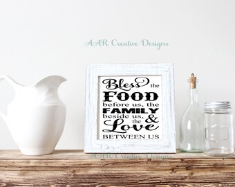 Bless The Food Before Us - Downloadable File