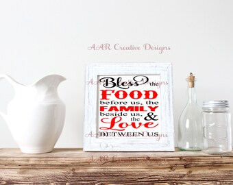 Bless The Food Before Us - Downloadable File