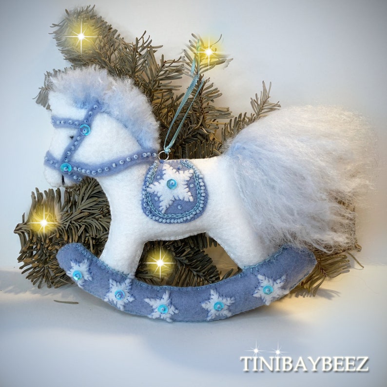 Limited Custom Baby's First Christmas Ornament-personalized Rocking ...