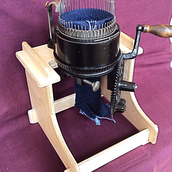 Soporte de visualización de la máquina de tejer calcetines