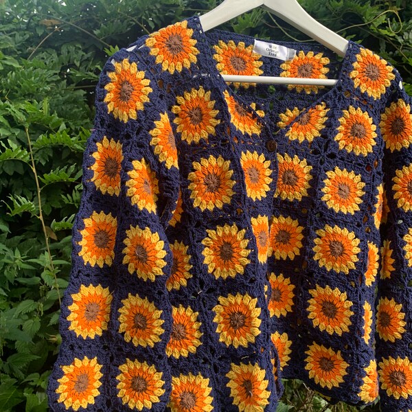 Crochet Cardigan Etsy UK