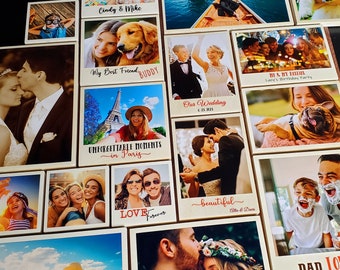 Custom Photo on Baltic Poplar Wood: Personalized Picture Frame