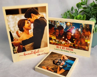 Custom Photo Print on Wood: Personalized Gallery Wall Art