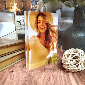 Acrylic Picture Frame, Acrylic Block for Photo, Photo Frame, Mother&#39;s Day Gift, Gift for Her, Gift for Wife, Gift for Mom, Birthday Gift