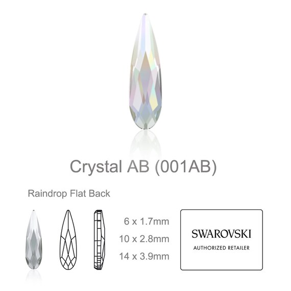 Flatback Crystal Size Chart