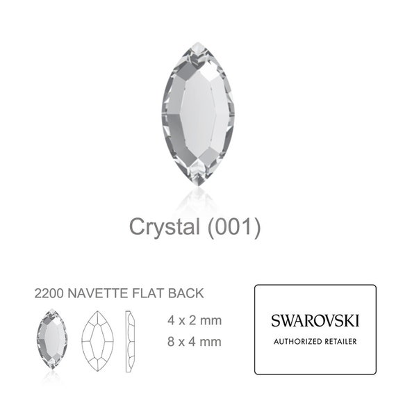 Swarovski Crystal Flatback Size Chart