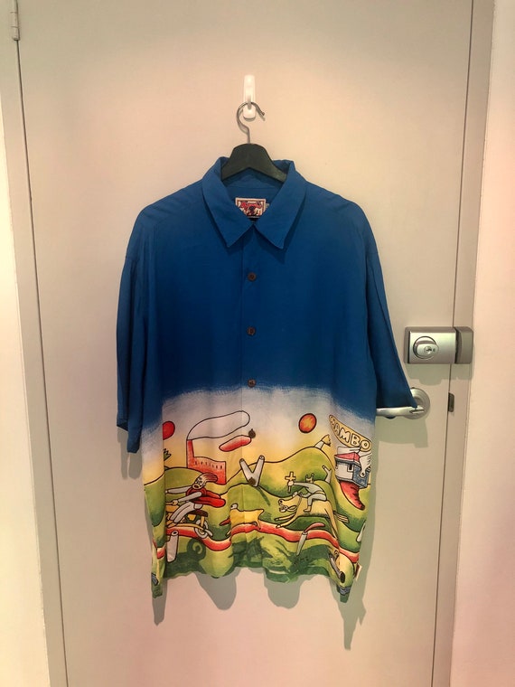 Mambo Loud Reg Mombassa vintage button up shirt ra