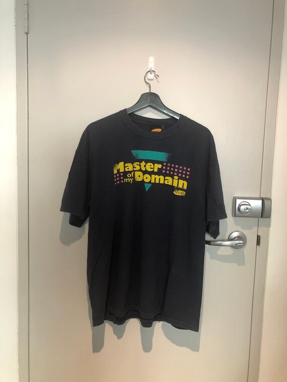 Seinfeld Master of Domain vintage 90s tee tshirt t