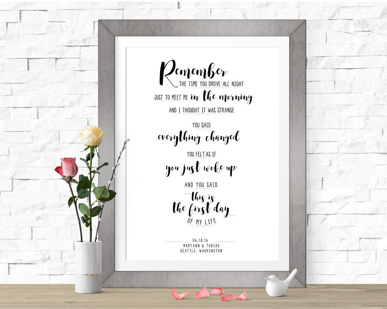First Day Of My Life Bright Eyes Custom Wedding First Dance Etsy First Day Of My Life Bright Eyes Custom Wedding First Dance Etsy