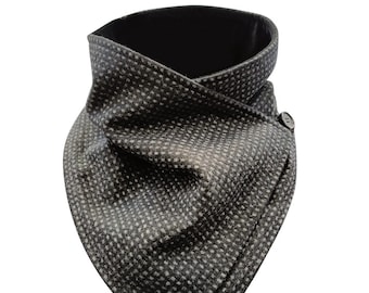 Celtic Tweed Black Check Snood