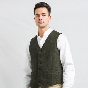 Big and tall wool vest deals