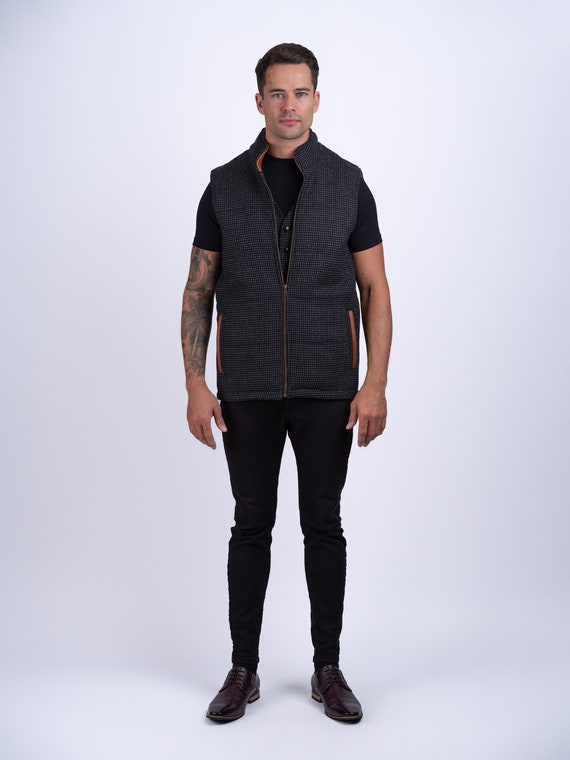 Gilet noir sans manche homme deals