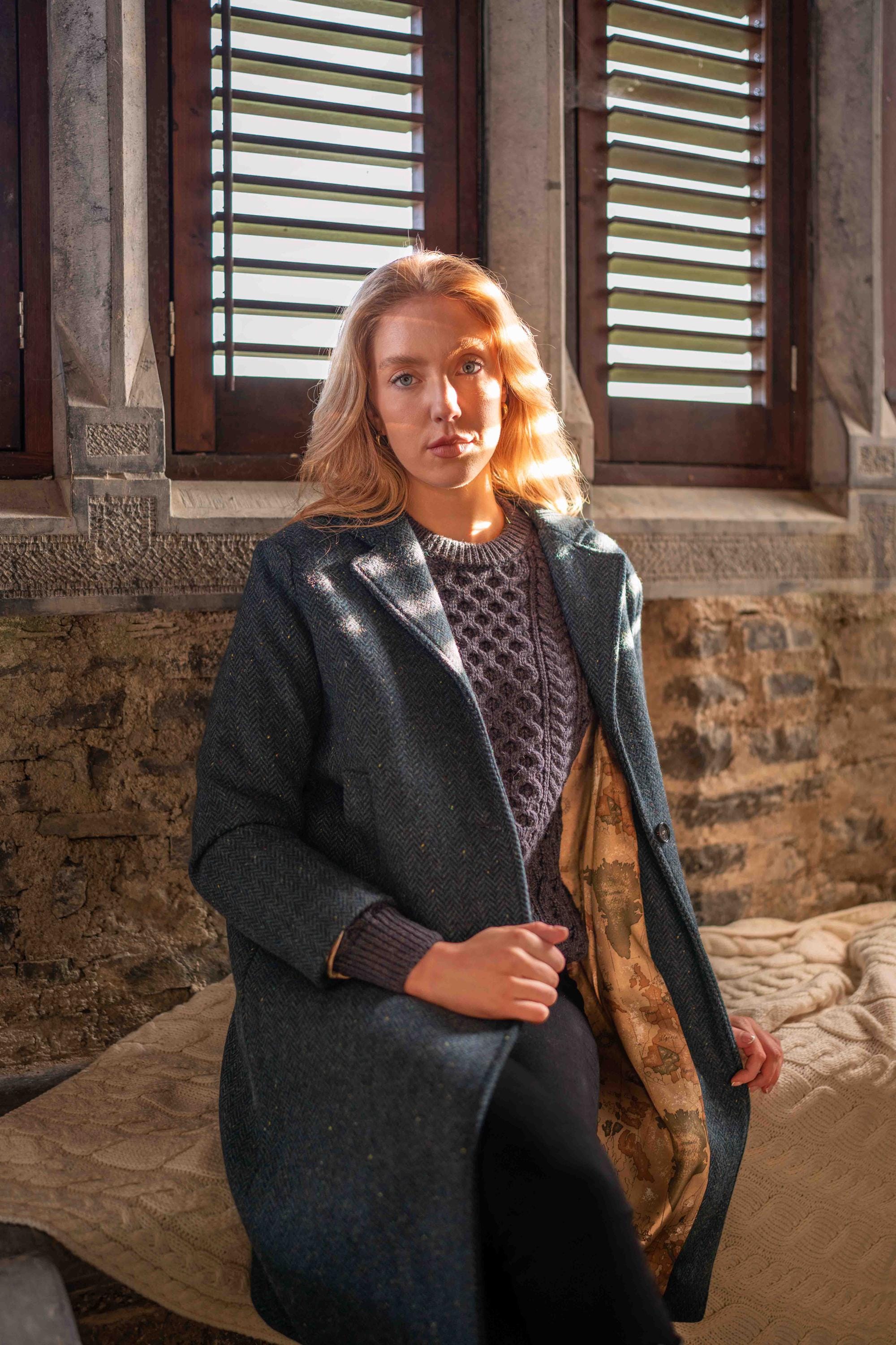 CITY SHOP HERRINGBONE TWEED JACKET Tweed Herringbone | Luxury Winter 0