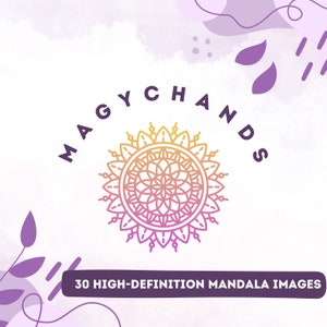 Art Therapy | coloring therapy | PDF Download | Printable Coloring Pages | 30 Mandalas Coloring Book