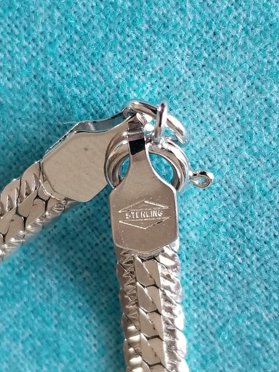 CP434 Black Moonstone Pendant in Sterling Silver … - image 10