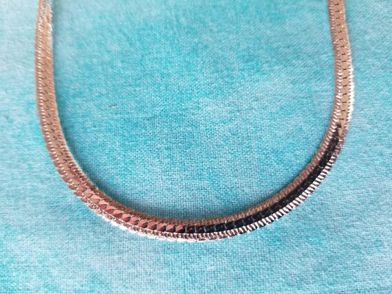 CP434 Black Moonstone Pendant in Sterling Silver … - image 8