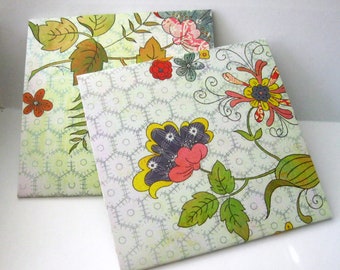 8 CD/DVD Envelopes bright abstract Floral CD Event Video Disk Cover Photos disk presentation envelopes Photographer Square envelope Wedding