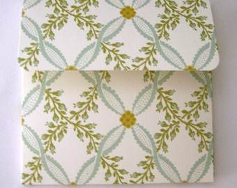 8 CD Envelopes Blue floral Lattice Disk Cover packaging photo blue floral CD packaging DVD envelopes Photographer square envelope Wedding