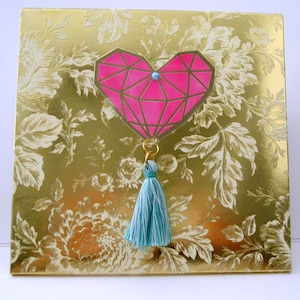 3 CD/DVD covers jackets Envelopes Gold foil rose pattern with heart gift card CD Video Disk Cases Covers Photo disk 5" inch square envelopes