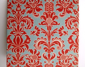 8 CD Envelopes Red and blue damask pattern Cover packaging Card Photo CD packaging gift DVD envelope Photographer square envelope Wedding