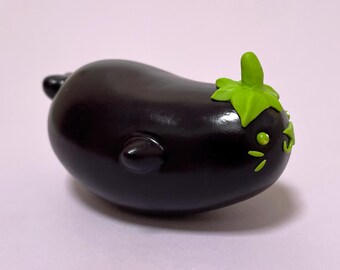 ナスのアザラシ彫刻、面白い野菜の飾り - Etsy 日本